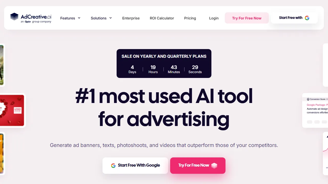 AdCreative.ai Screenshot