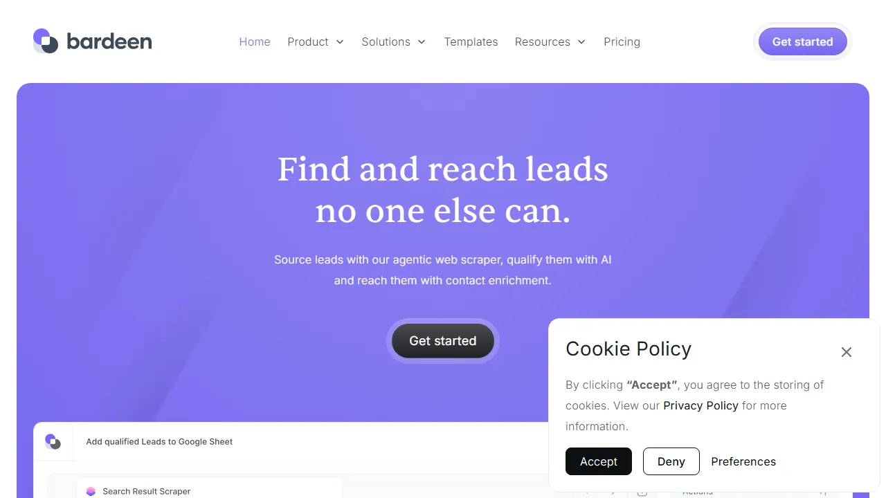 Bardeen AI Screenshot