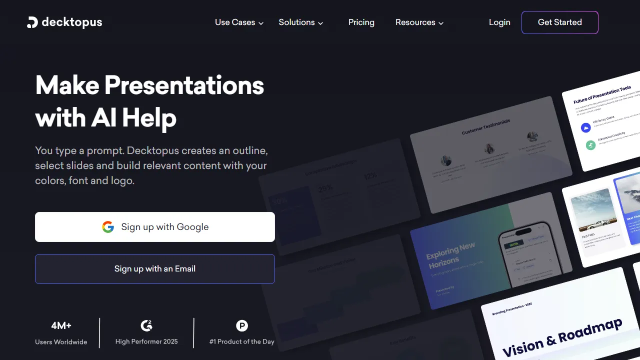 Decktopus AI Screenshot