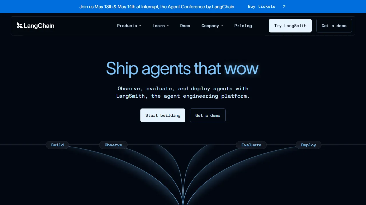 LangChain Screenshot