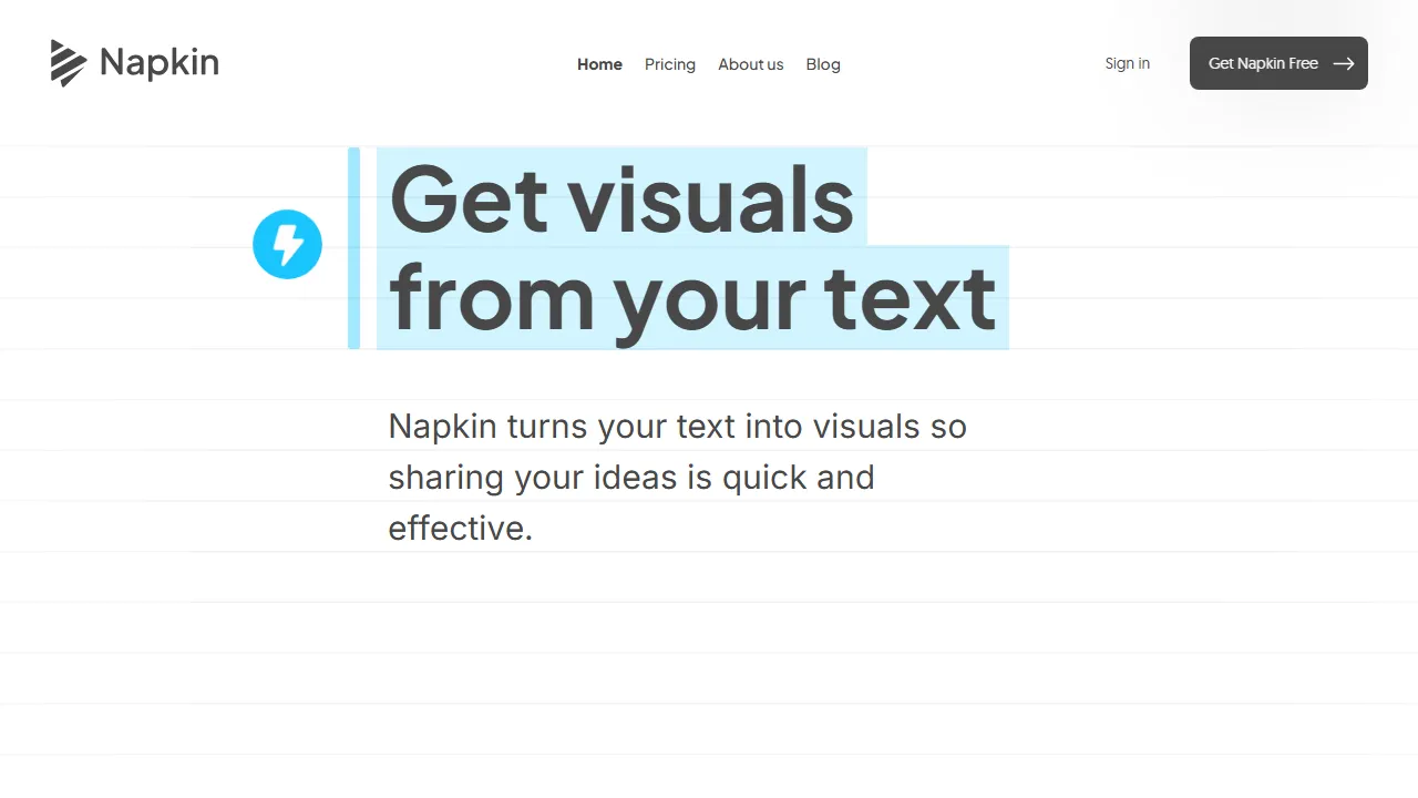 Napkin AI Screenshot
