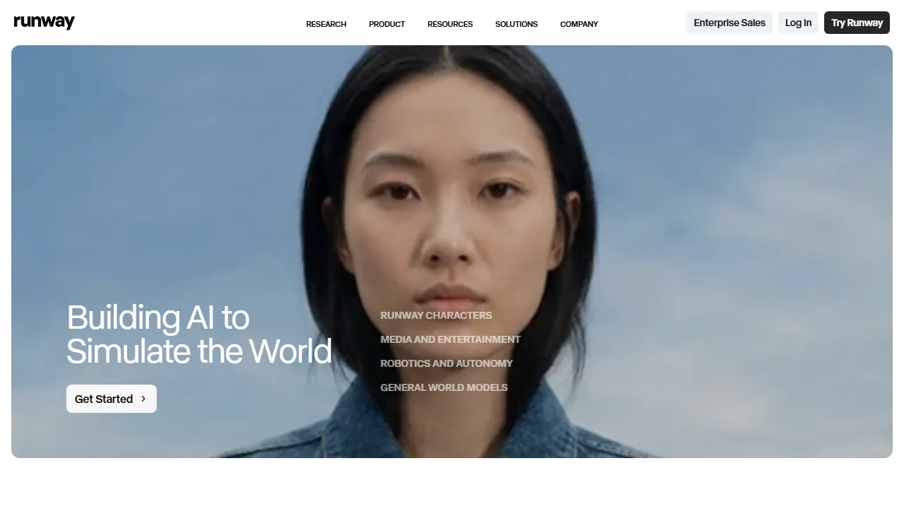 Runway ML Screenshot