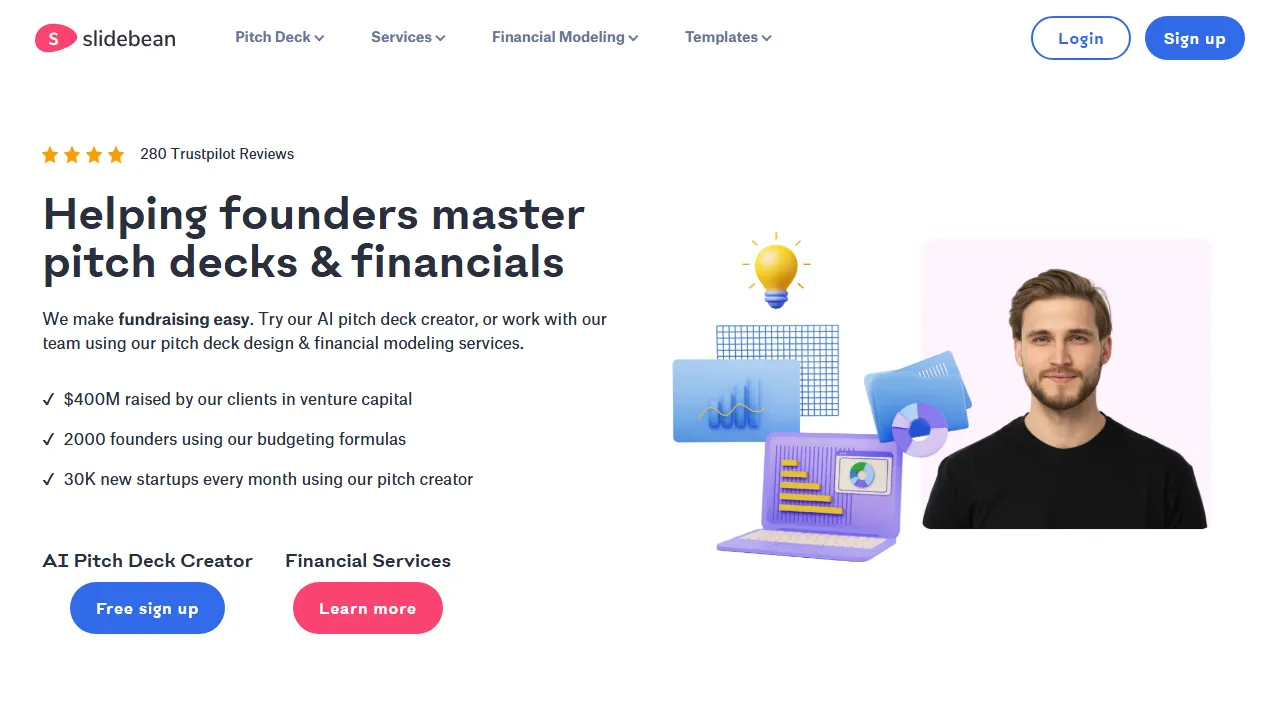 Slidebean Screenshot