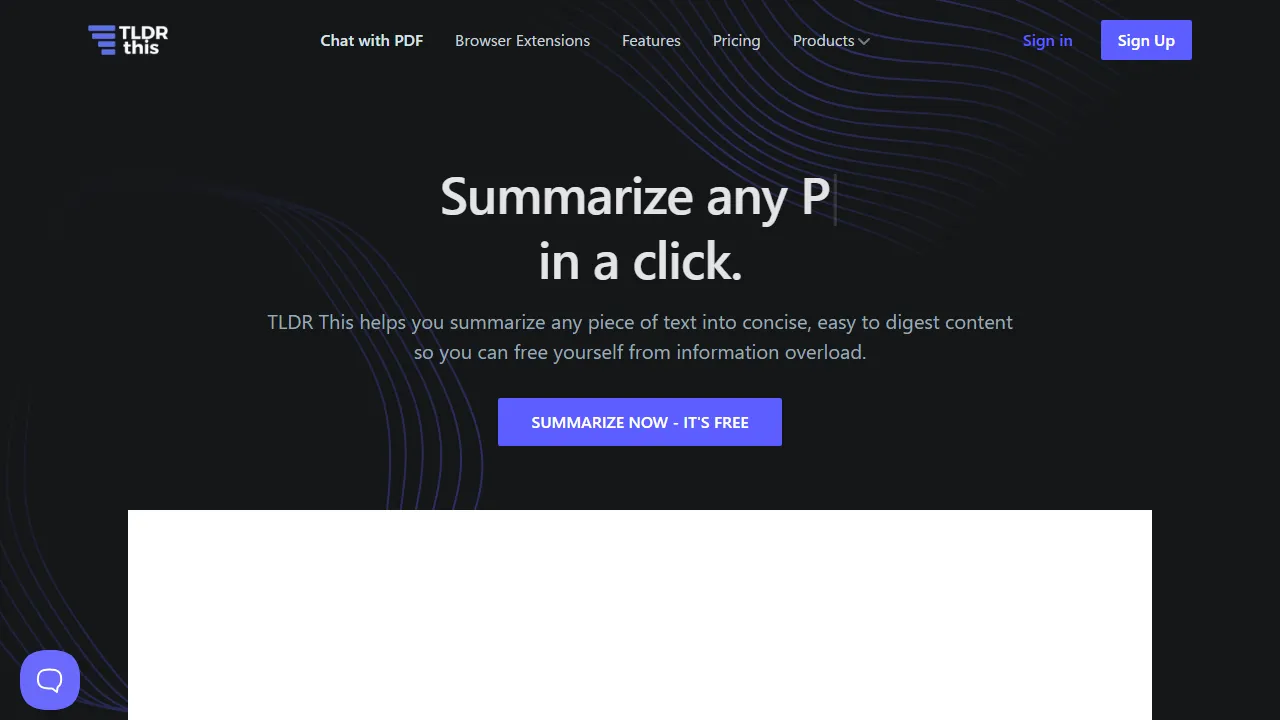 TLDR This Screenshot