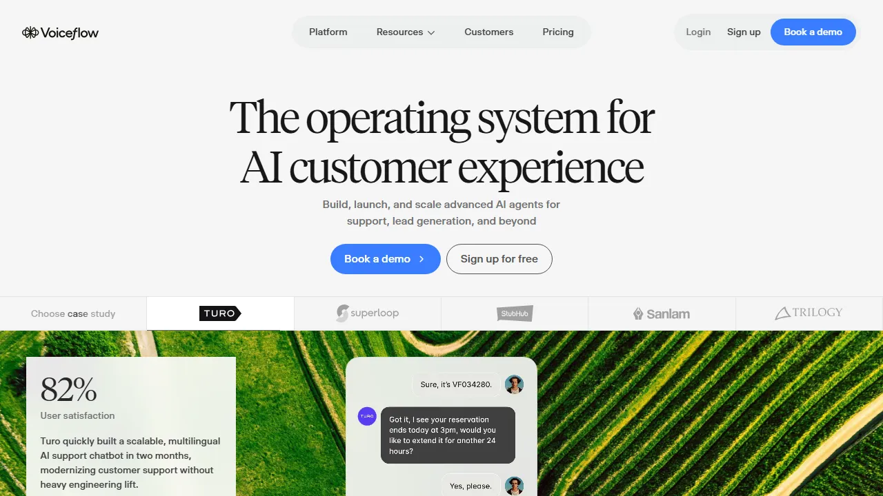 Voiceflow Screenshot