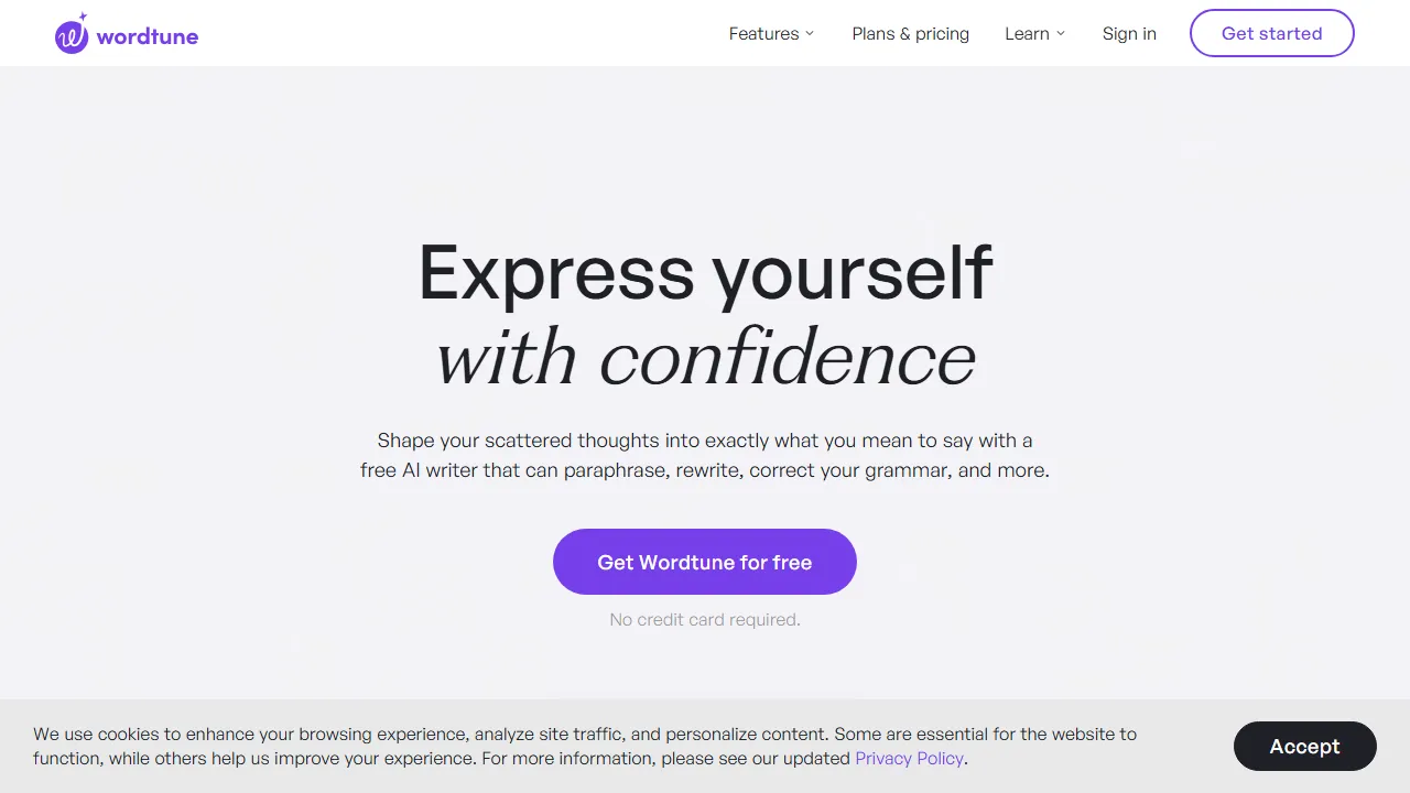 Wordtune Read Screenshot