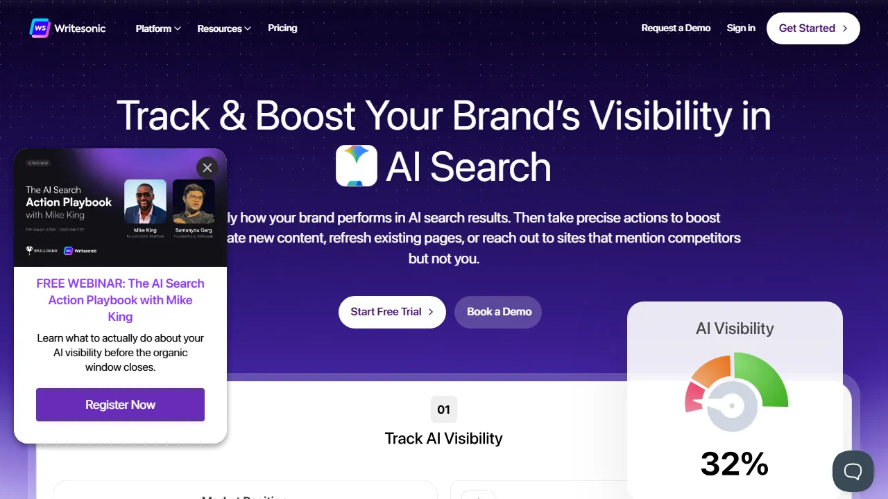 Writesonic Screenshot